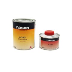 Грунт NASON HS 4+1 черный 1+0,25л. отв.