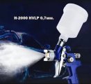 Краскопульт H-2000 HVLP 0,7мм. mini с верхним бачком 125мл